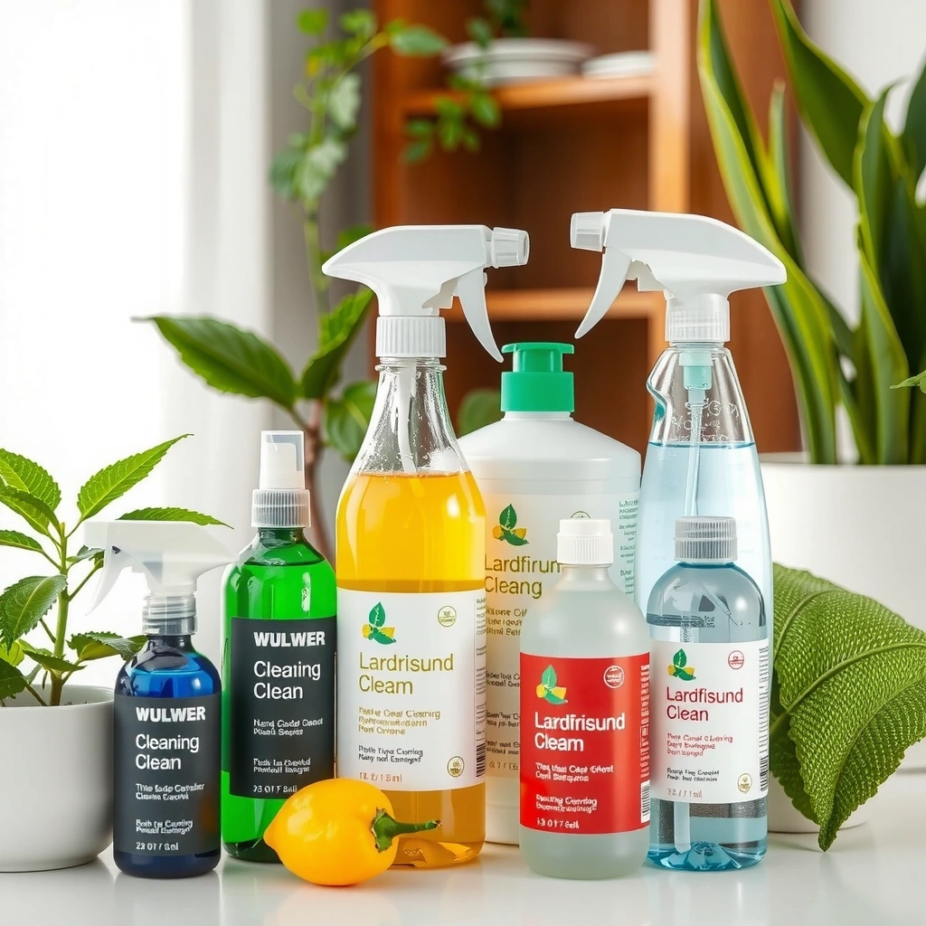 Eco-friendly cleaning products