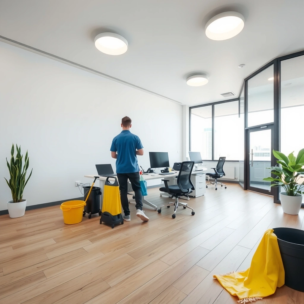 Professional cleaning service hero background