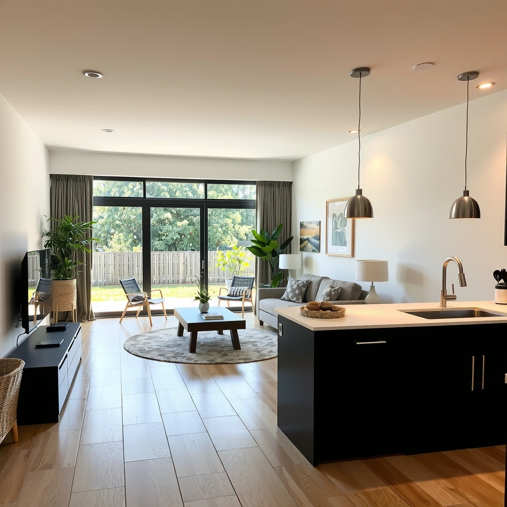 Residential house cleaning service